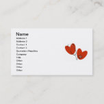 Hearts And Stethoscope T-shirts And Gifts Business Card at Zazzle