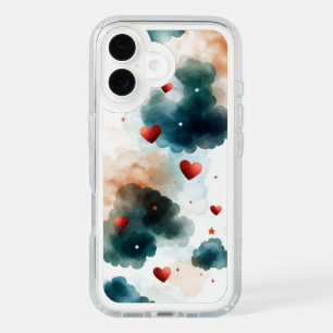 Hearts Anime Designs iPhone 16 Case