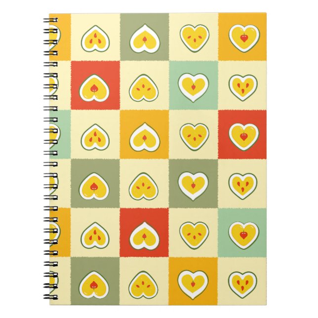 Hearts Apples Notebook (Front)