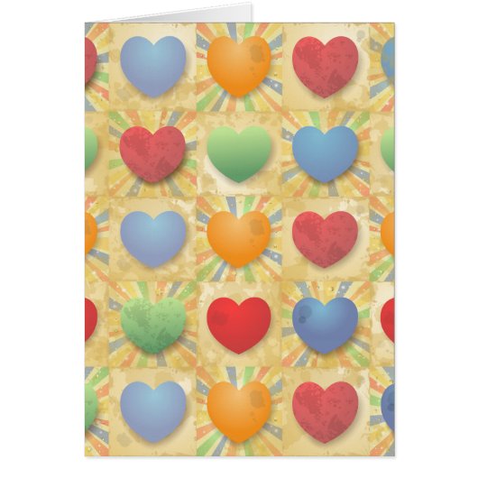 Hearts background cards (Front)