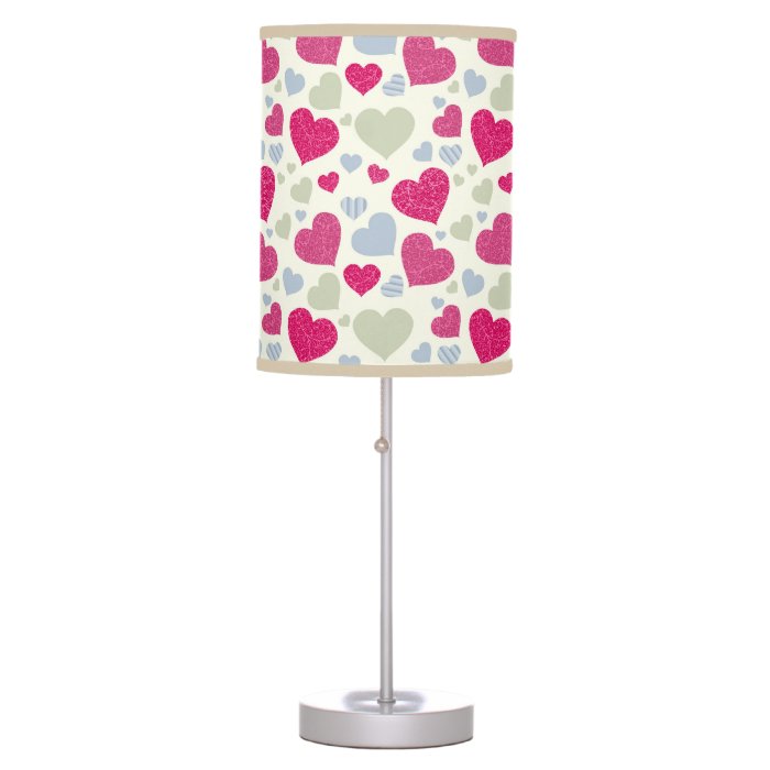 Hearts Background Lamp