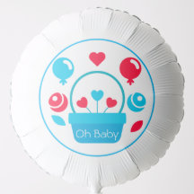 Hearts, Balloons and heart basket