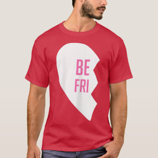 Hearts Best Friend T s  Matching Bff Outfits Tees5 T-Shirt