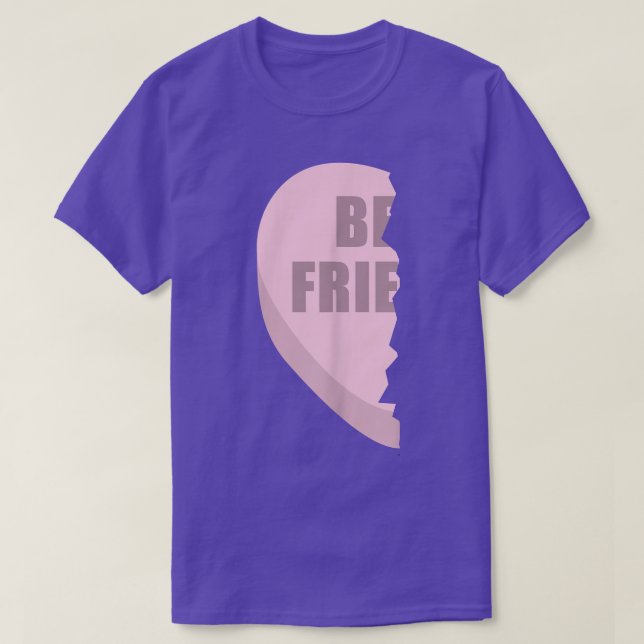 Hearts Best Friend T sMatching BFF Outfits Tees  (Design Front)