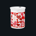 HEARTS BEVERAGE PITCHER<br><div class="desc">HEARTS</div>