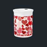 HEARTS BEVERAGE PITCHER<br><div class="desc">HEARTS</div>