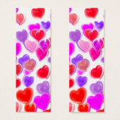 Hearts bookmark (Front & Back)