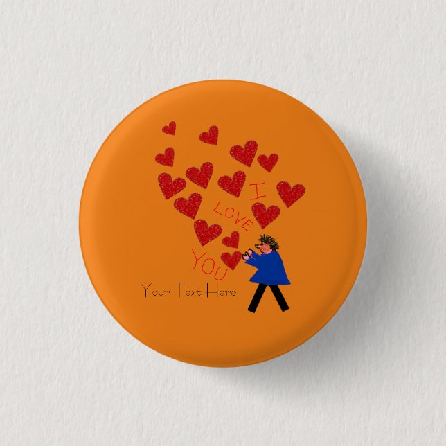 Hearts Button (Front)