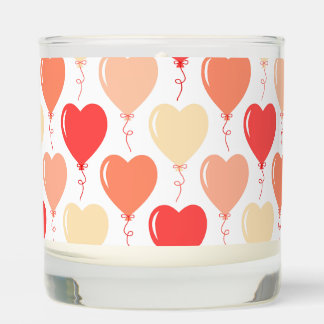 Hearts candle