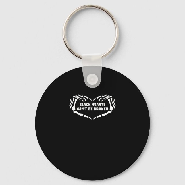 Hearts Can't Classic Keychain (Front)