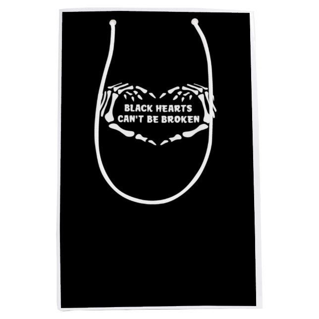 Hearts Can't Classic Medium Gift Bag (Front)