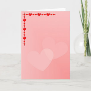 Hearts Card