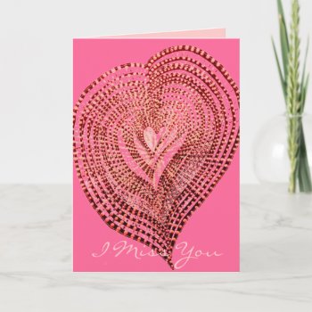 Hearts Card by ggbythebay at Zazzle