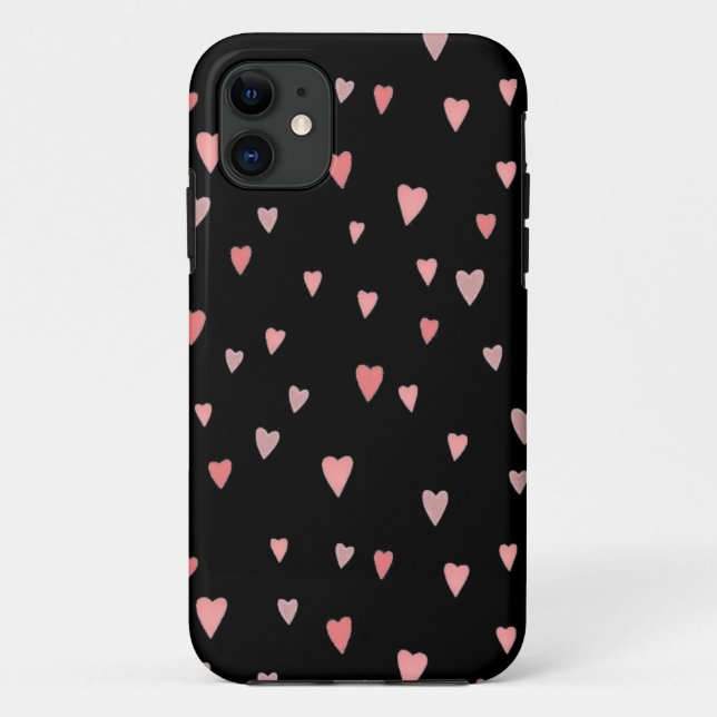 Hearts Case-Mate iPhone Case (Back)