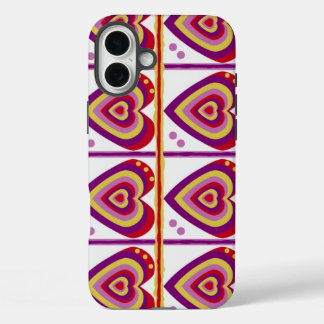 Hearts! iPhone 16 Plus Case