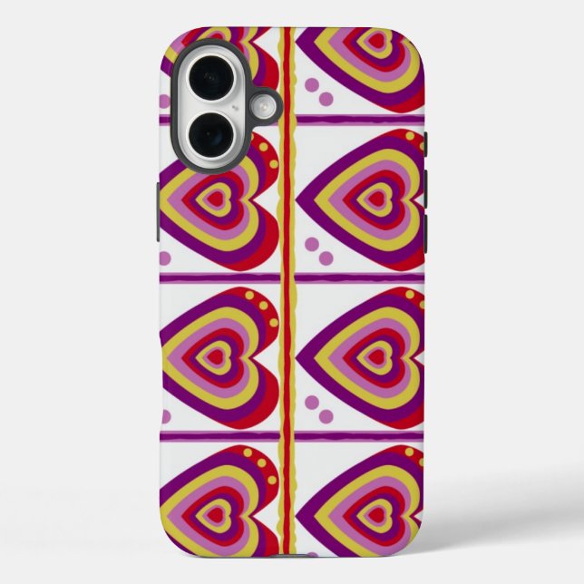 Hearts! Case-Mate iPhone Case (Back)