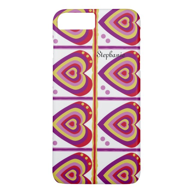 Hearts! Case-Mate iPhone Case (Back)