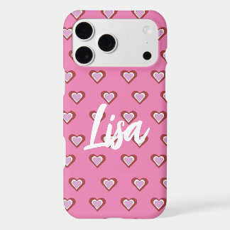 Hearts iPhone 17 Pro Max Case