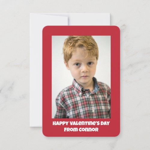Hearts Classroom Photo Valentines Cards