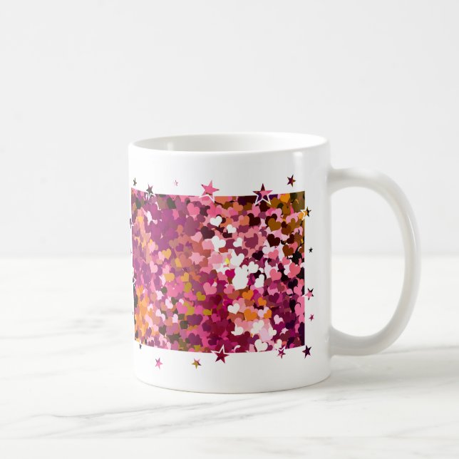 HEARTS COFFEE MUG (Right)