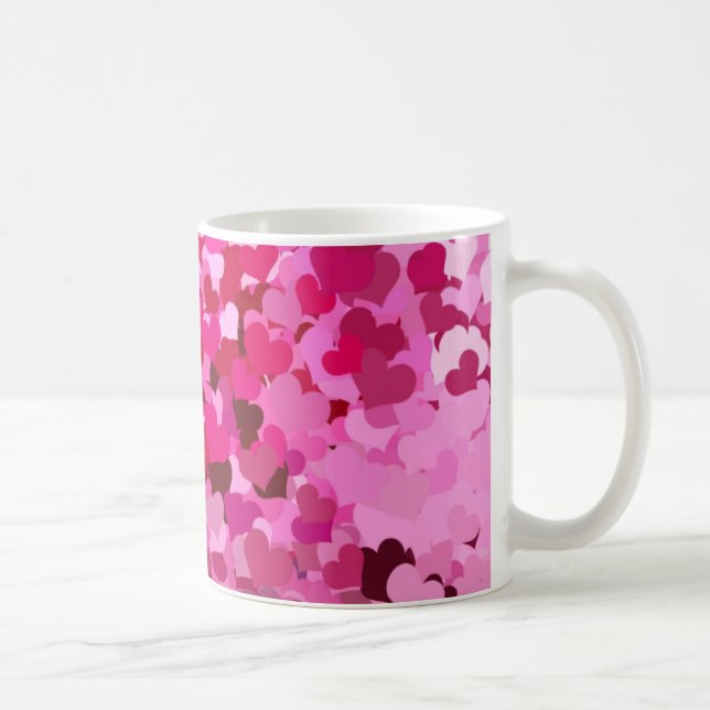 HEARTS COFFEE MUG (Right)