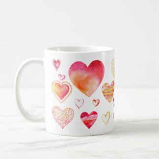 Hearts Coffee Mug