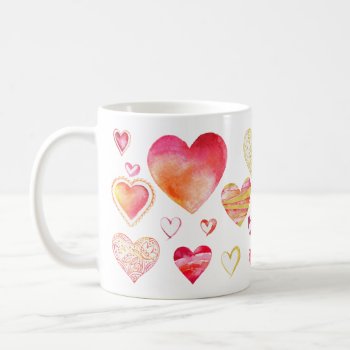 Hearts Coffee Mug by marainey1 at Zazzle