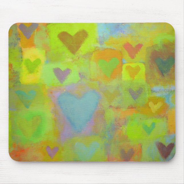 Hearts Collage Mouse Pad (Front)