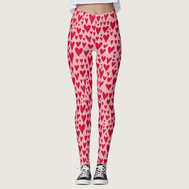Hearts Core Leggings (Front)