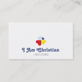 Hearts Cross Business Card