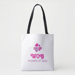 Hearts Cross Tote Bag