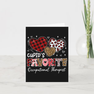 Hearts Cupid's Favorite Occupational Therapist Val Card