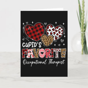 Hearts Cupid's Favorite Occupational Therapist Val Card