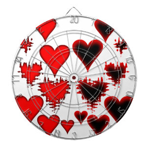 Hearts Dart Board
