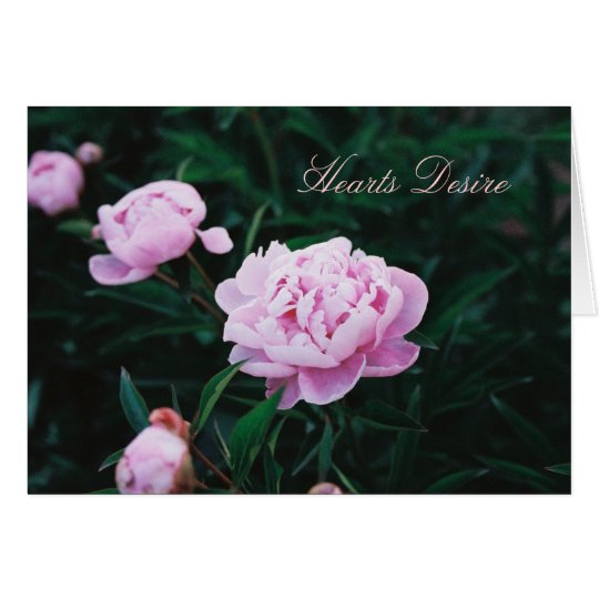 Hearts Desire Card
