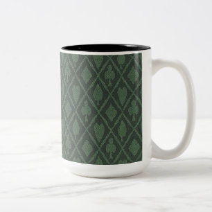 Hearts Diamonds Spades Clubs Pattern Mug