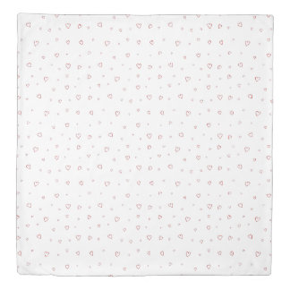 Hearts Duvet Cover