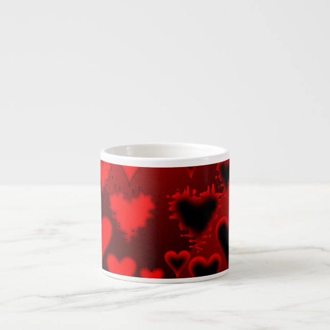 Hearts Espresso Cup (Front)