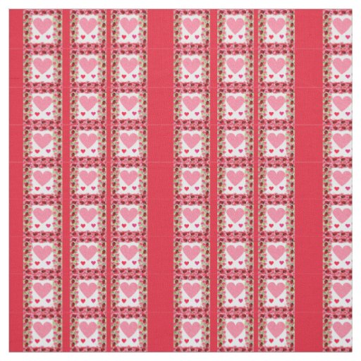 HEARTS FABRIC
