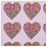 HEARTS FABRIC