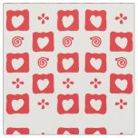 Hearts Fabric