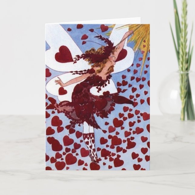 Hearts Fairy Card (Front)