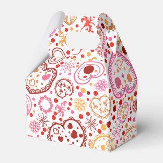 Hearts Favor Boxes