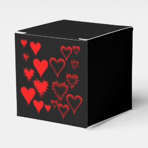 Hearts Favor Boxes