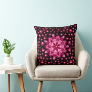 HEARTS FOR GIRLFRIEND, BOYFRIEND, HUSBAND, WIFE, THROW PILLOW
