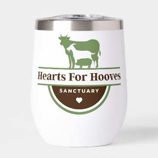 Hearts for Hooves Thermal Wine Tumbler