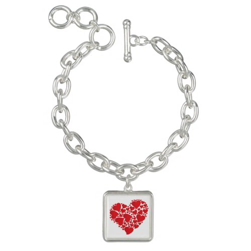 Hearts For Kacie Charm Bracelet