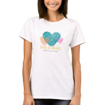 Hearts for the Arts, Teal Heart, Editable