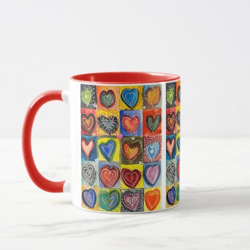 Hearts Galore Beverage Mug