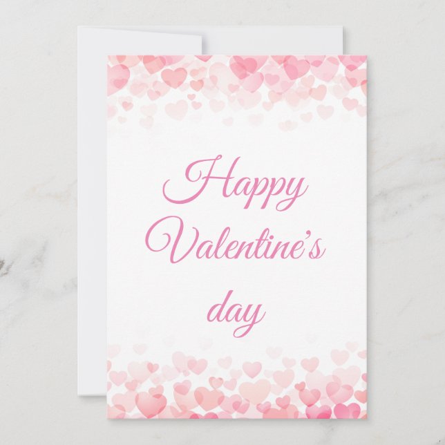 Hearts Galore: Happy Valentine's Day Card (Front)